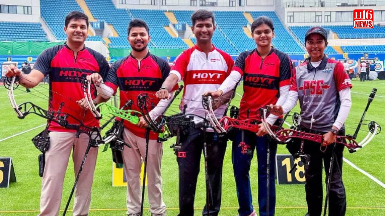 India dominate compound qualification, top men’s and women’s team rankings at Archery World Cup
